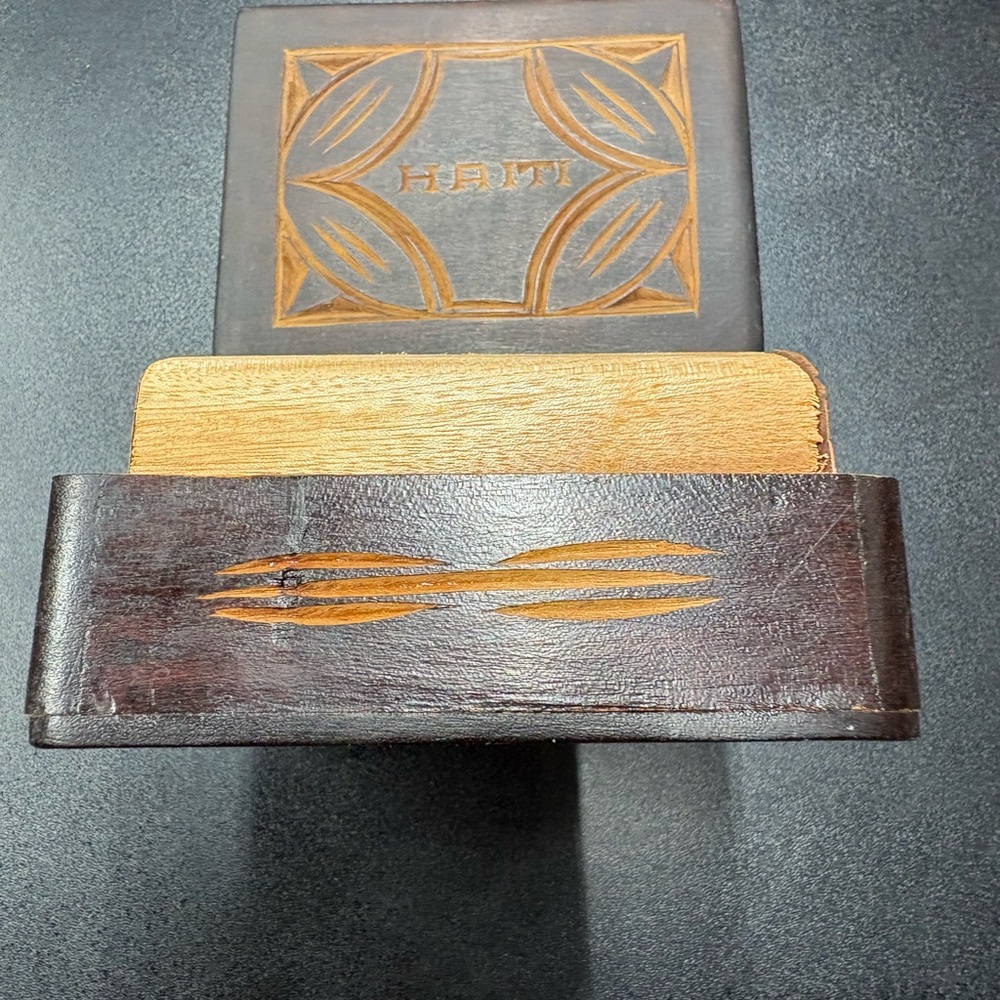 Wooden handcrafted box